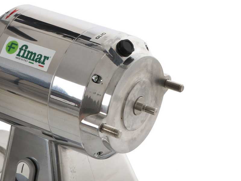 FIMAR TC12AT - Elektrischer Fleischwolf - Mit integrierter Hartk&auml;sereibe - Schneideeinheit aus Edelstahl - 400V