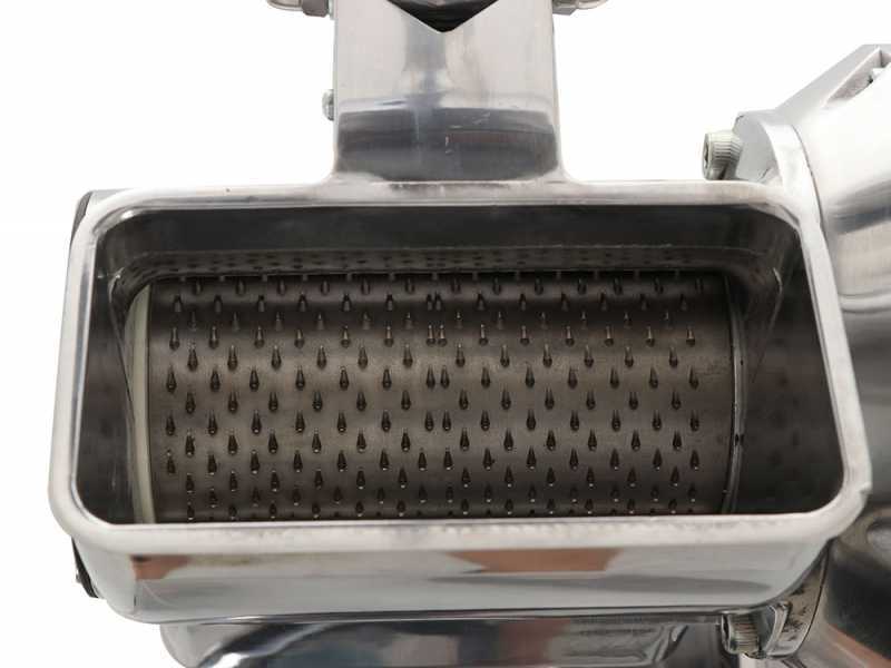 FIMAR TC12AT - Elektrischer Fleischwolf - Mit integrierter Hartk&auml;sereibe - Schneideeinheit aus Edelstahl - 400V