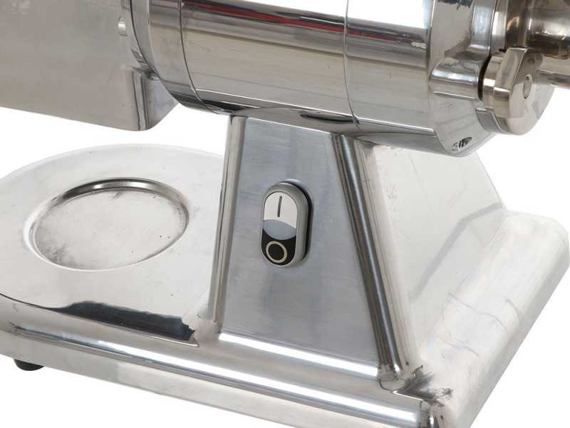 FIMAR TC12AT - Elektrischer Fleischwolf - Mit integrierter Hartk&auml;sereibe - Schneideeinheit aus Edelstahl - 400V