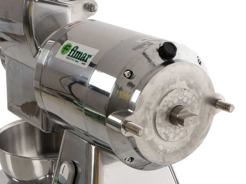 FIMAR TC22AE - Elektrischer Fleischwolf - integrierte Hartk&auml;sereibe - Edelstahl-Schneideeinheit - 230V