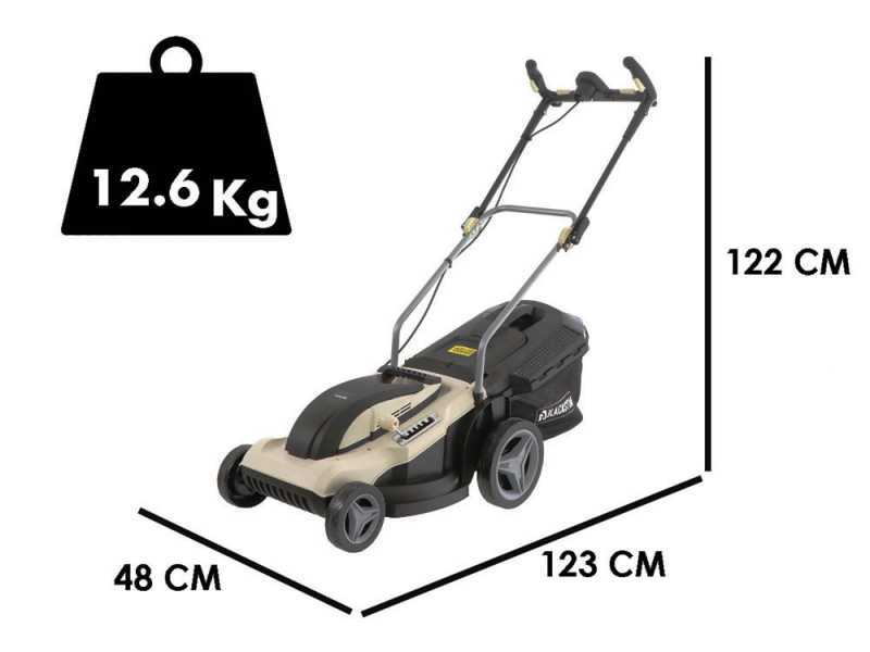 Blackstone B-ELM 43 - Elektrischer Rasenm&auml;her - 2000W - Schnittbreite 43 cm