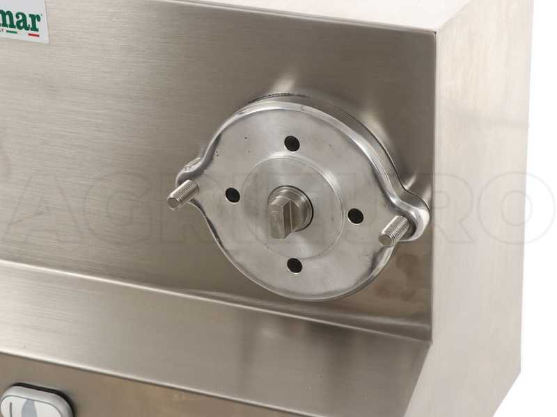 FIMAR TC22AT - Elektrischer Fleischwolf  - mit integrierter Hartk&auml;sereibe - Aluminium-Schneideeinheit - 400V