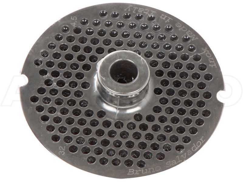 Sieb f&uuml;r Fleischwolf N.8 - L&ouml;cher &Oslash; 4.5 mm - Durchmesser 61 mm