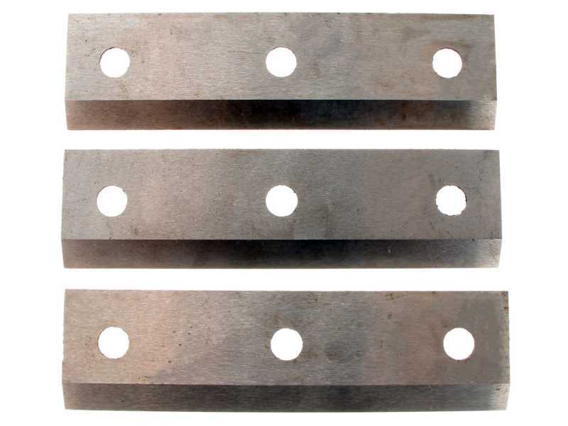 Kit 3 Ersatzmesser f&uuml;r ZEUS 120-H&auml;cksler