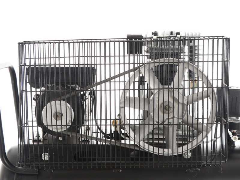 BlackStone B-LBC 50-20 - Elektrischer Luftkompressor - Motor 2 PS - 50 Liter - Mit Riemenantrieb