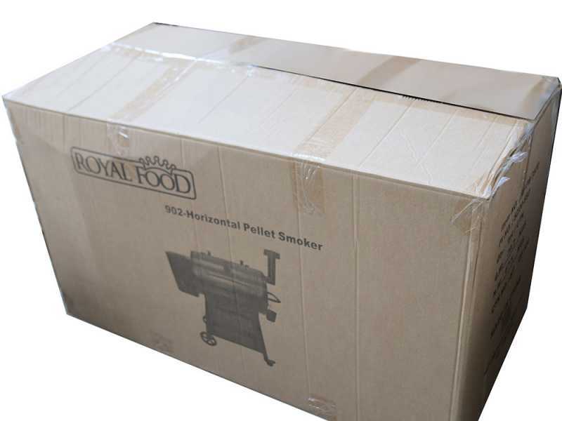 Pelletgrill Royal Food RF-PB 3570 - Grillrost aus Edelstahl - Kochfl&auml;che 72x49 cm