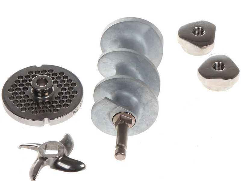 FIMAR TC 12C - Elektrischer Fleischwolf  - Geh&auml;use aus Edelstahl - Schneideeinheit aus Aluminium - 230V