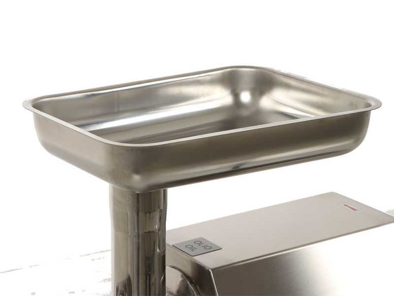 FIMAR TC 12C - Elektrischer Fleischwolf  - Geh&auml;use aus Edelstahl - Schneideeinheit aus Aluminium - 230V