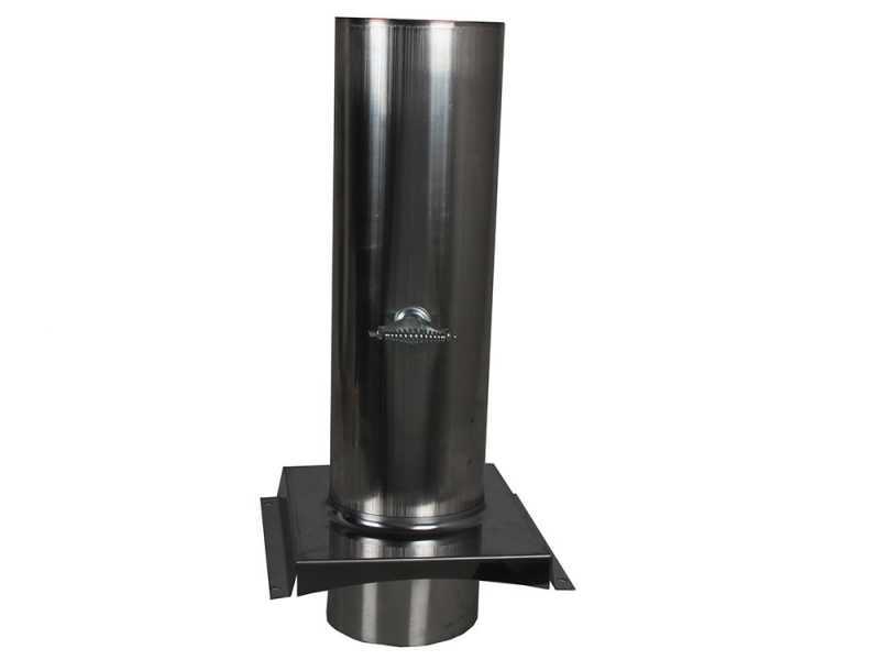 AgriEuro FAMILY STONE - Holzbackofen f&uuml;r den Au&szlig;enbereich - grau - 4 Pizzen - 80X60