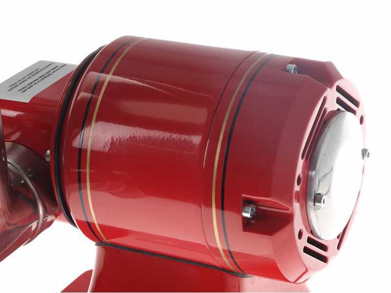 FAMA TS8R RETRO - elektrischer Fleischwolf - Geh&auml;use aus Aluminium - Abnehmbare Schneideeinheit aus Edelstahl - 230V