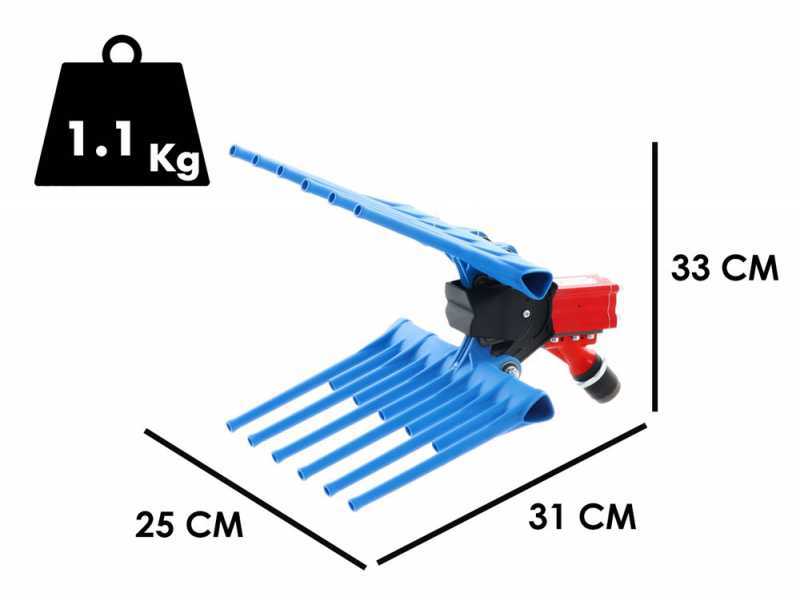 Pneumatischer Olivenr&uuml;ttler Paterlini VALLELUNGA - Olivensch&uuml;ttler - 7-9 bar - 1600 U/min
