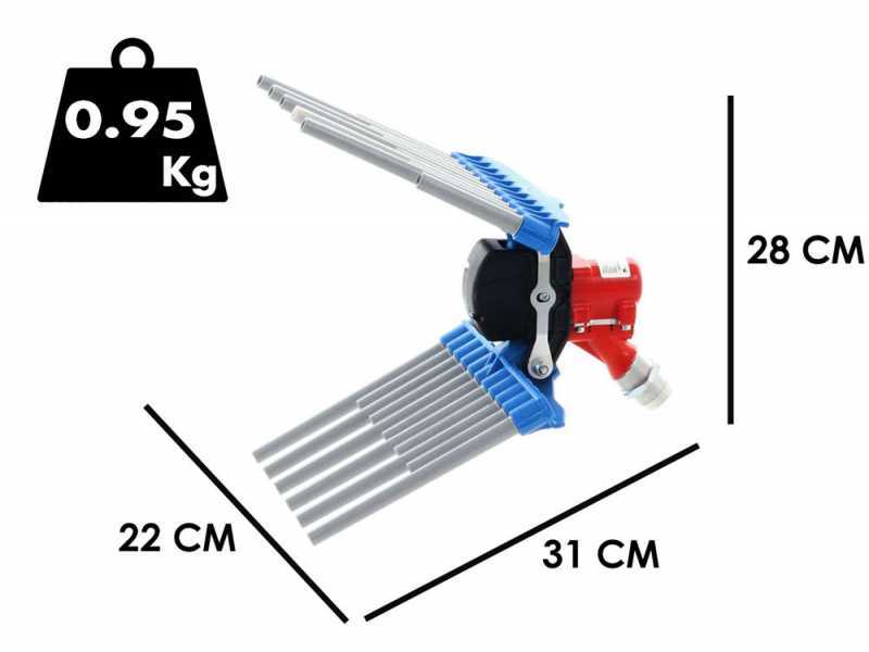 Pneumatischer Olivenr&uuml;ttler Paterlini IMOLA - Olivensch&uuml;ttler - 7-9 bar - 1700 Schl&auml;ge pro Minute