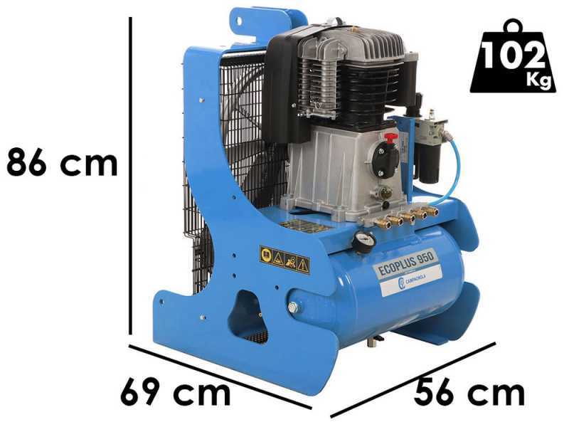 Motorkompressor Campagnola PTO ECOPLUS 950 - Olivenernte und Baumschnittsysteme