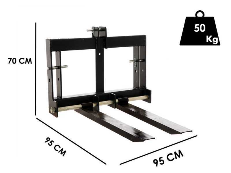 Blackstone B-PF 300 Palettengabel - Tragf&auml;higkeit 300 Kg