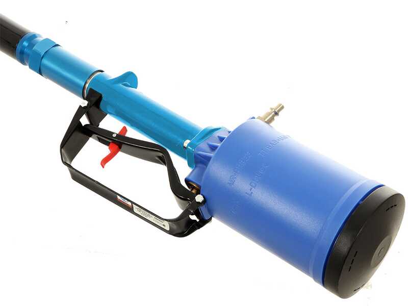 Pneumatischer Baumschneider Paterlini Ara 8/U - 1,0 Meter starrer Schaft - Druckluftbetrieben