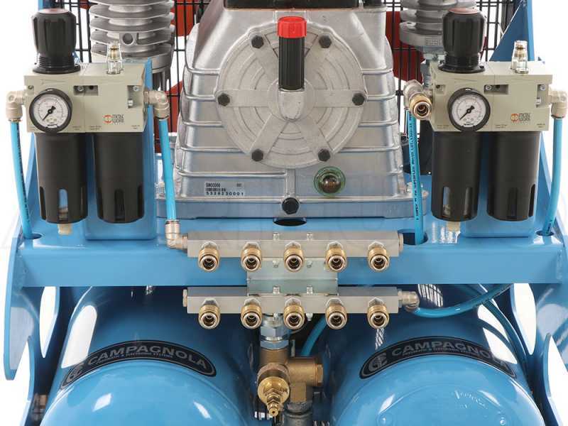 Kompressor f&uuml;r Traktor Campagnola PTO ECOPLUS 1500 - f&uuml;r Olivenernte und Baumschnittsysteme