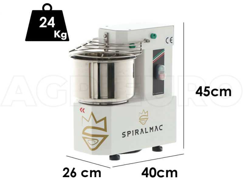 Spiralkneter SPIRALMAC SV5 - Teigkapazit&auml;t 5 Kg