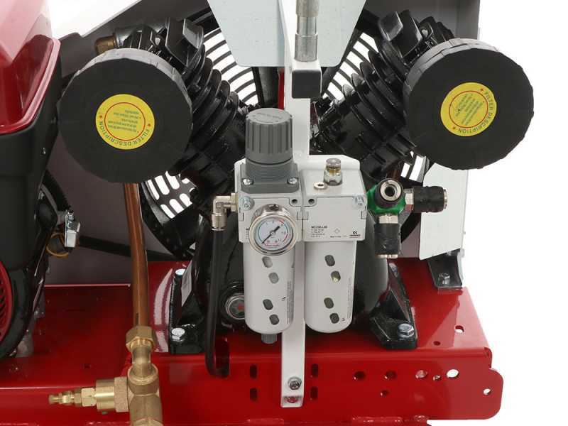 Premium Line Texas 900 - Benzin-Kolbenkompressor - Sbaraglia-Motor SC420 - 14 PS