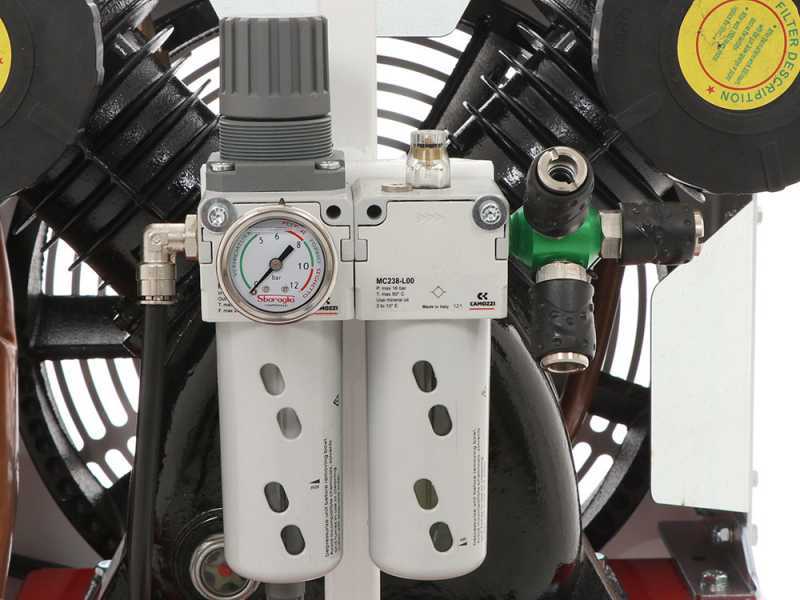 Premium Line Texas 900 - Benzin-Kolbenkompressor - Sbaraglia-Motor SC420 - 14 PS