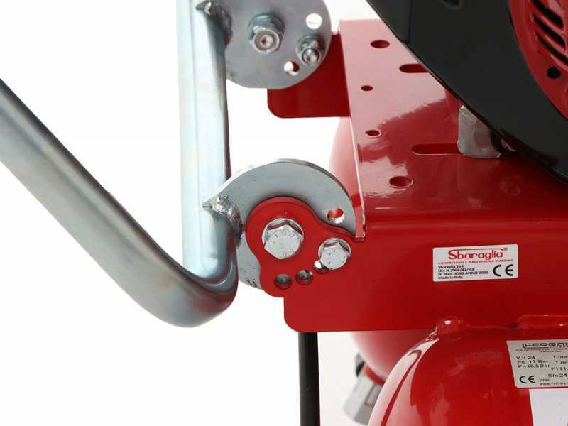 Premium Line Texas 900 - Benzin-Kolbenkompressor - Sbaraglia-Motor SC420 - 14 PS