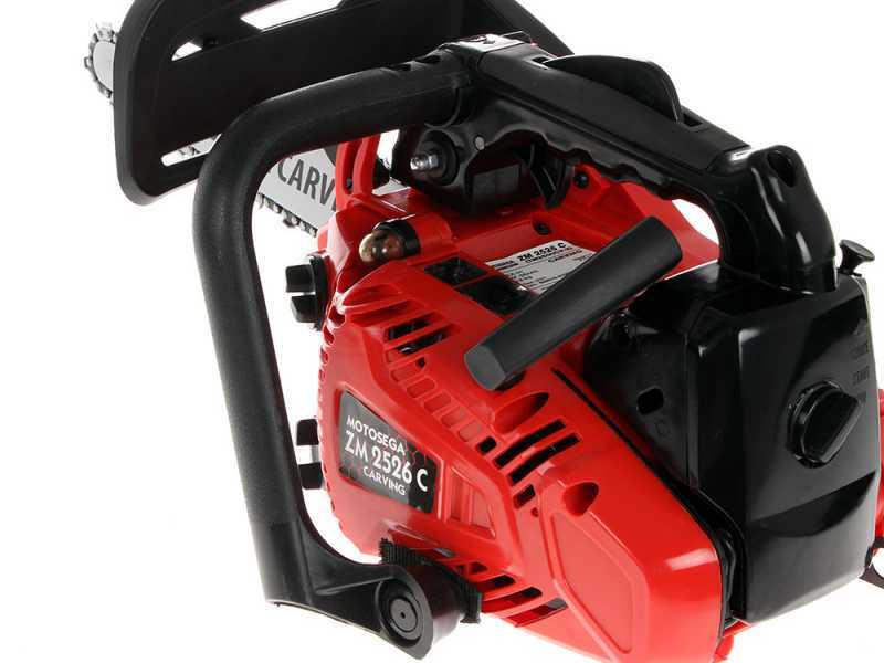 Leichte Kettens&auml;ge f&uuml;r den Baumschnitt ZM2526C mit Carving Schwert 25 cm