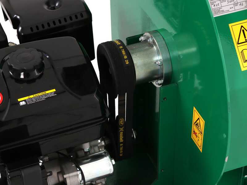 Seven Italy BIGCH420 - H&auml;cksler mit Benzinmotor - Loncin G420F - Elektrostarter