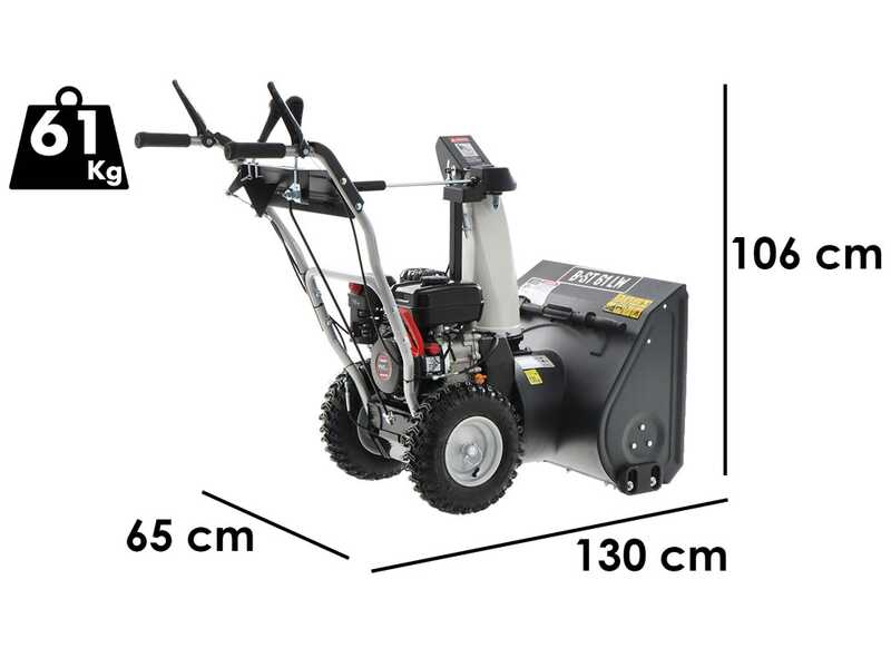 BlackStone  B-ST 61 LW - Benzin-Schneefr&auml;se - Loncin H200