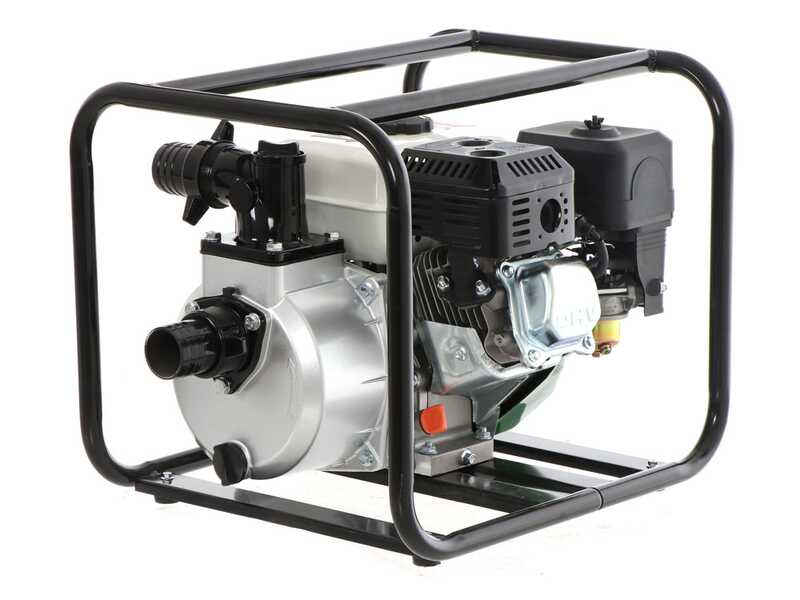 Benzinbetriebene Motorpumpe Greenbay GB-WP 50 - mit 50 mm Anschl&uuml;ssstucken