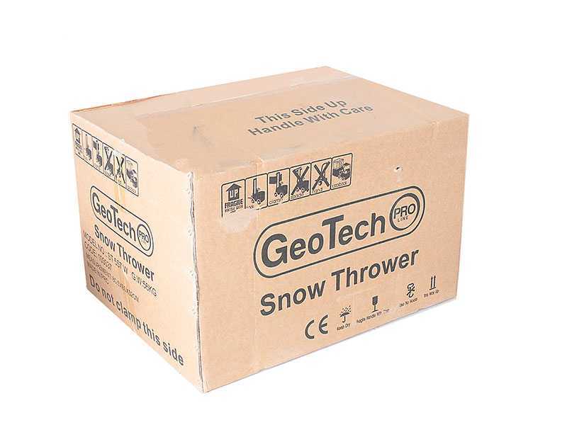 GeoTech ST 557 W EVO - Benzin-Schneefr&auml;se - Loncin H200