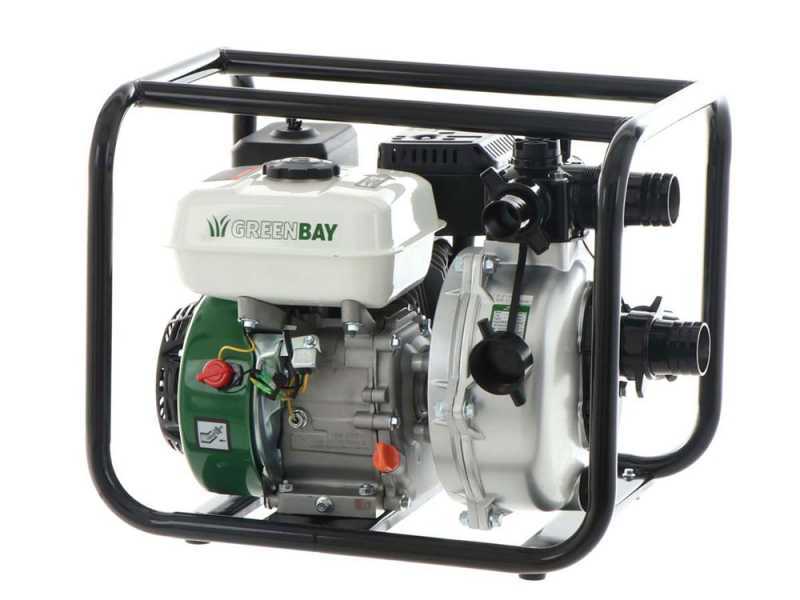 Benzin Wasserpumpe Greenbay GB-HPWP 50 - 50/40/40 mm im Angebot