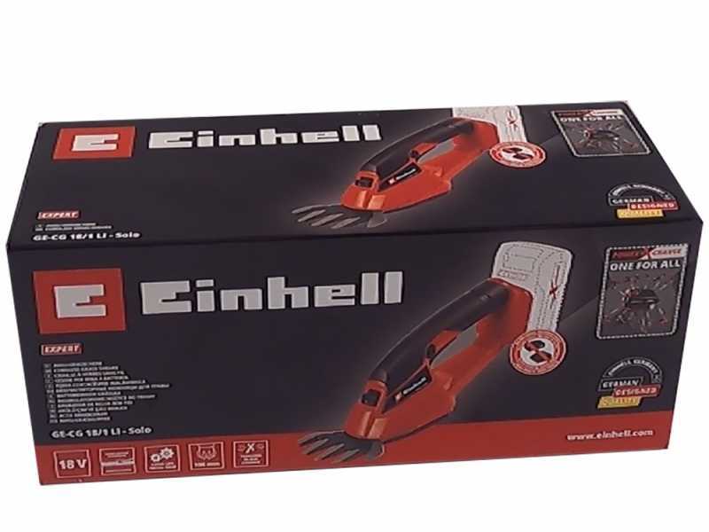 Einhell GE-CG 18/1 - Gras- und Strauchschere mit externem Akku - 18V 2.5Ah