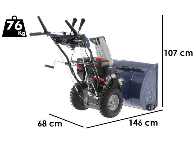 BullMach BM-66 LWE - Benzin-Schneefr&auml;se - Loncin G210F(D)S