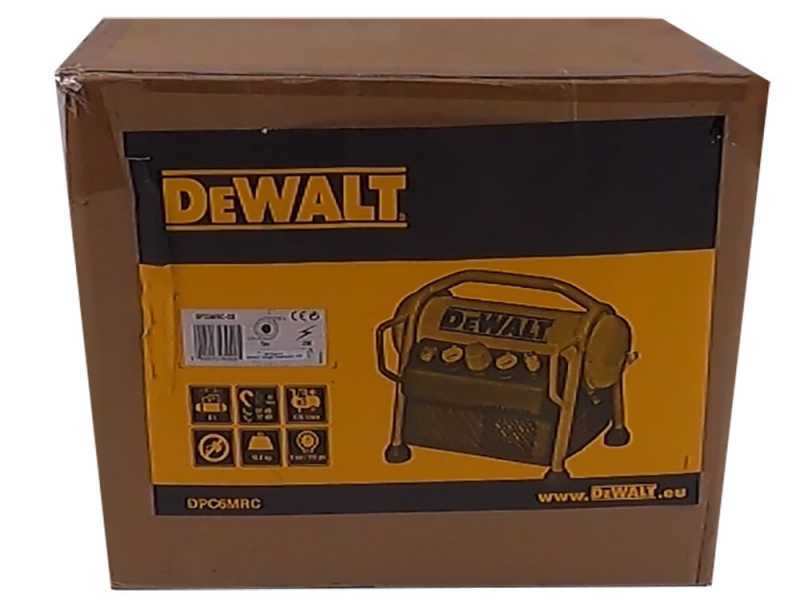 Druckluftkompressor  DEWALT DPC6MRC-QS - Kompakt, mobil, elektrisch - 6-Liter-Tank - 1,5-PS-Motor
