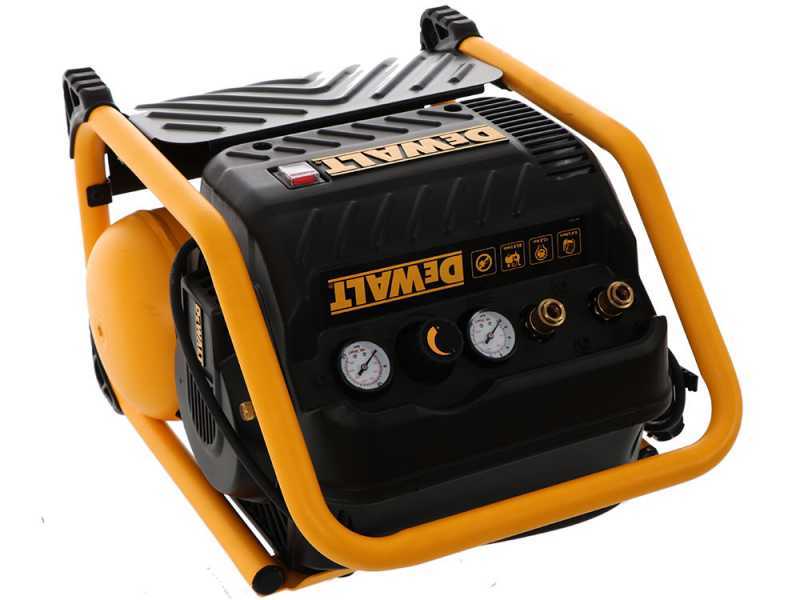 Druckluftkompressor DEWALT DPC10QTC-QS  - Kompakt, mobil, elektrisch - 10-Liter-Tank - 1,5-PS-Motor