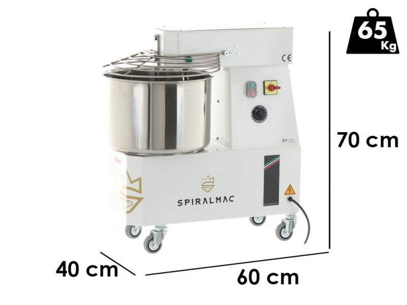 Spiralkneter SPIRALMAC SV20 - 230V - Teigkapazit&auml;t 20 kg - 1,5 PS