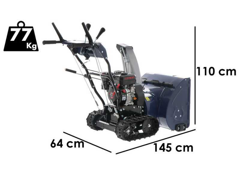 BullMach BM-61 LT - Benzin-Schneefr&auml;se - Raupenantrieb - Loncin H200