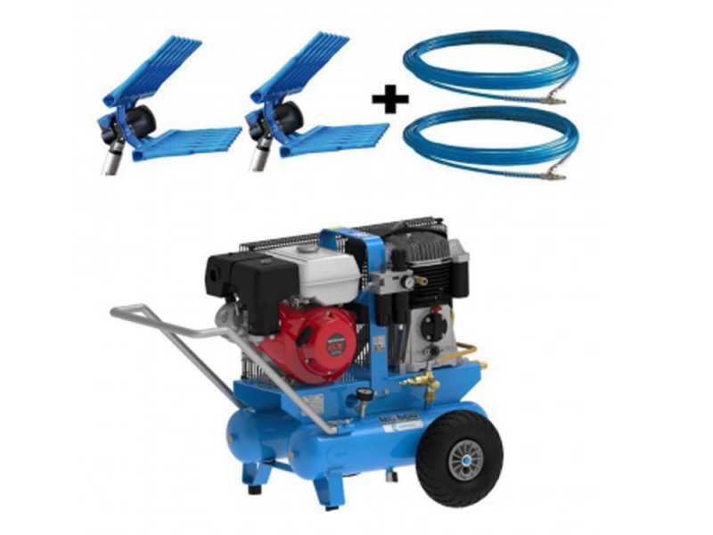 Campagnola MC 660 - Benzin Motorkompressor - Benzinmotor Honda GX270 + 2 Olivenr&uuml;ttler