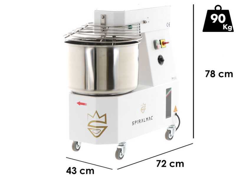 Spiralkneter SPIRALMAC SV25 - 25 Kg - 230V