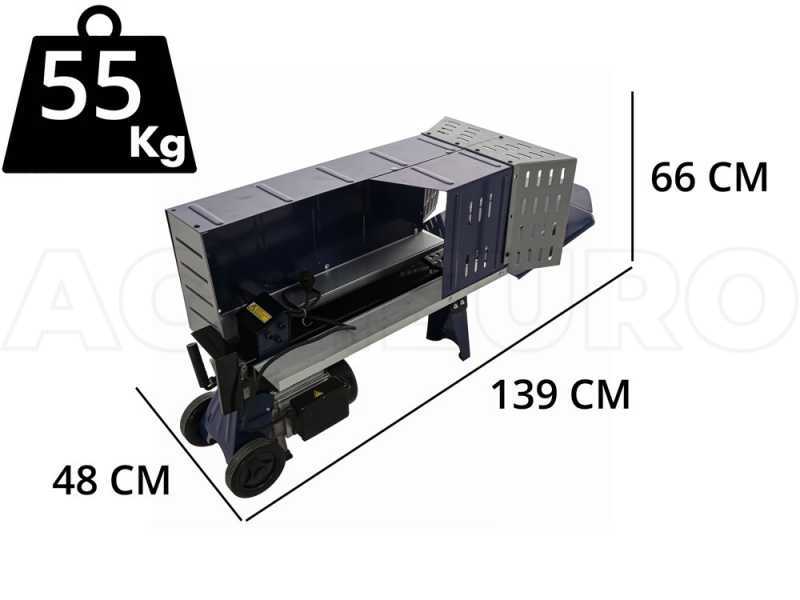 BullMach BM-LS-E 7 H - Liegender Holzspalter mit Elektromotor - Schubkraft 7 Tonnen
