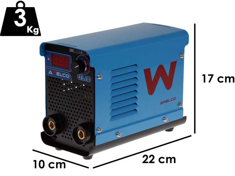 Inverter-MMA-Elektrodenschwei&szlig;ger&auml;t Awelco AX200 - mit MMA-Kit - Zyklus 30%200A