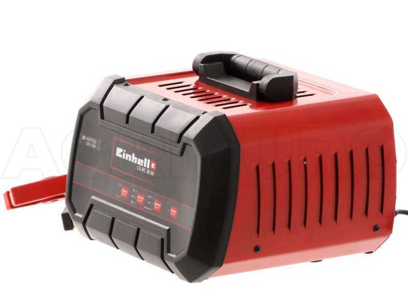  EINHELL CC-BC 2 M Batterie-Ladegerät, Rot/Schwarz