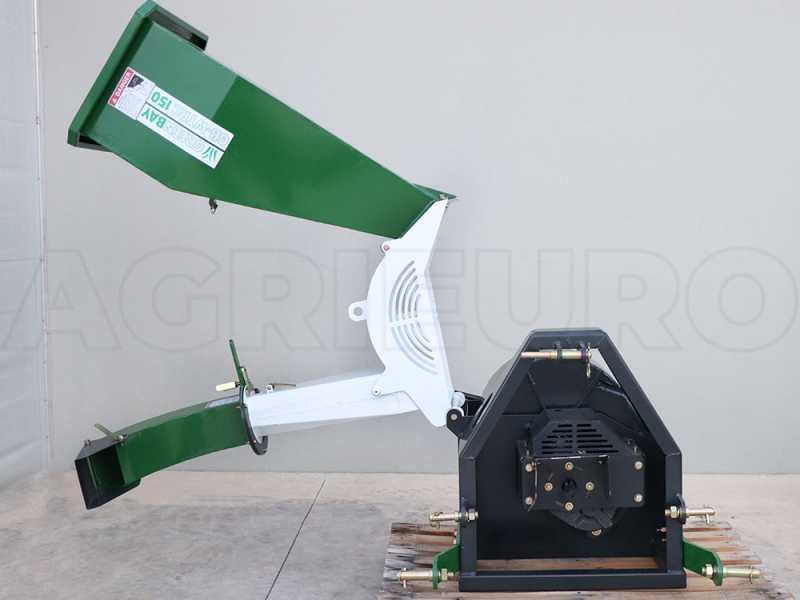 GreenBay GB-WTRC 150 H&auml;cksler f&uuml;r Traktoren - Walzensystem