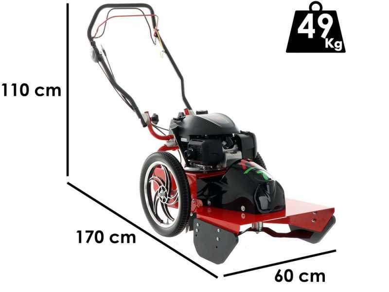 Blue Bird FLO SPEED 7HO - Benzin-Hochgrasm&auml;her - Messer und Fadenkopf  - Honda GCVX 170