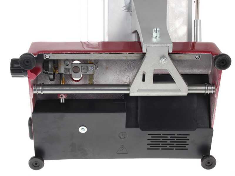 FAC S220 Rot - Aufschnittmaschine - 220 mm Klinge - mit Schleifaufsatz - 185W