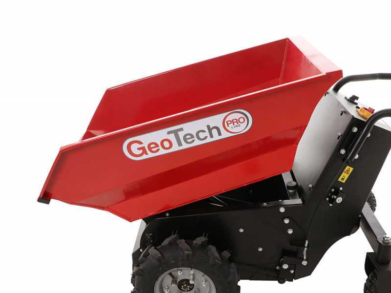 GeotechPro Mini Dumper CAR E500 e-Lift - Akku-Schubkarre - Elektrischer Dumper 500 kg