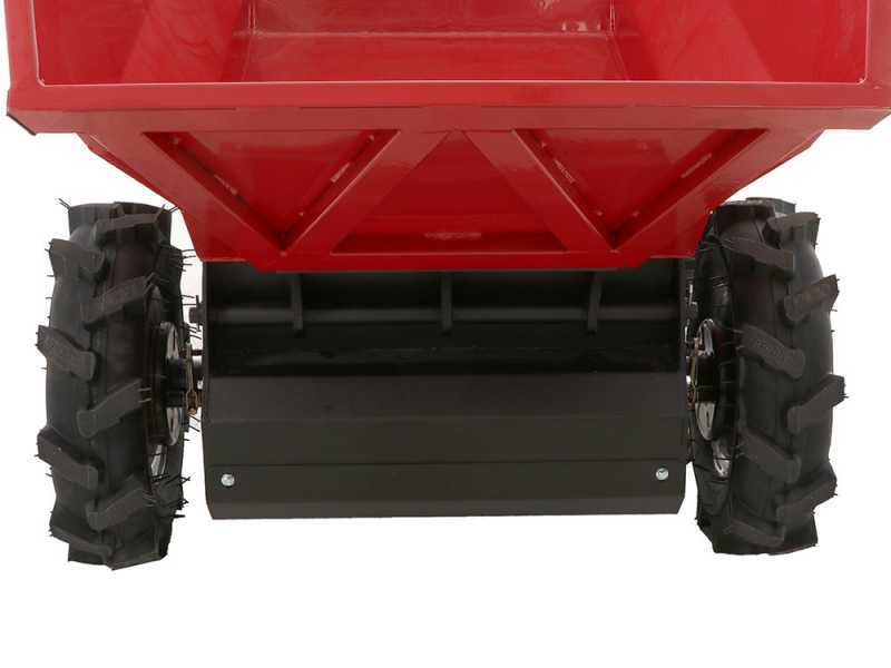 GeotechPro Mini Dumper CAR E500 e-Lift - Akku-Schubkarre - Elektrischer Dumper 500 kg