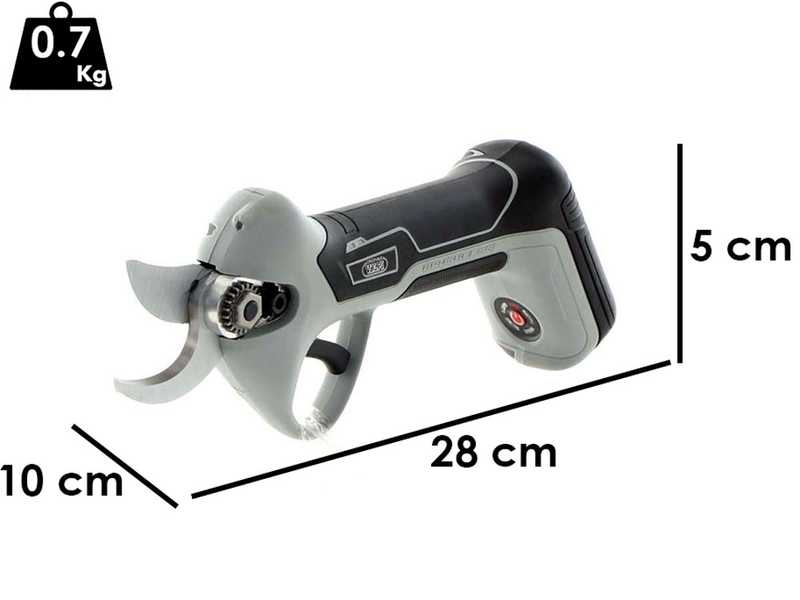 Akku-Baumschere Volpi KV220 - mit Akku 7.2V/4.0 Ah