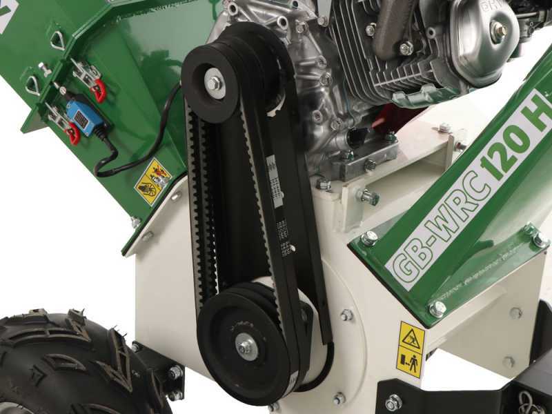 GreenBay GB-WRC 120 H - H&auml;cksler mit Verbrennungsmotor - Honda GX390 Motor