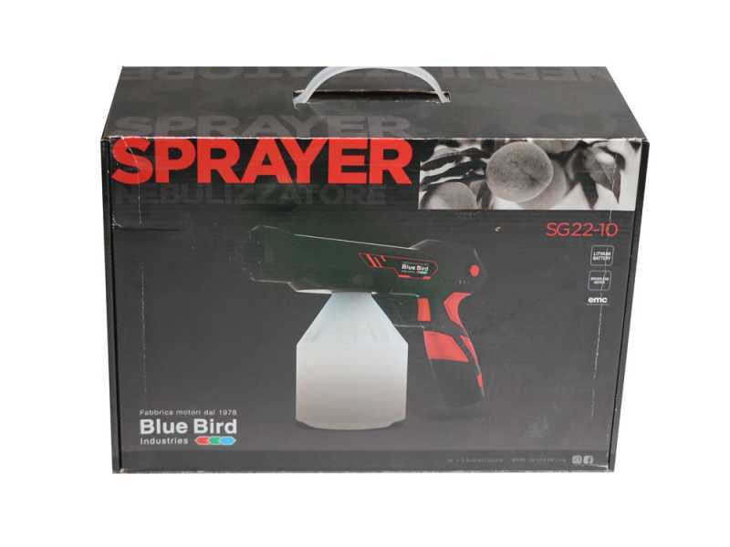 Tragbares Akku-Spr&uuml;hger&auml;t Blue Bird SG 22-10 - 12.6V - 2.5Ah