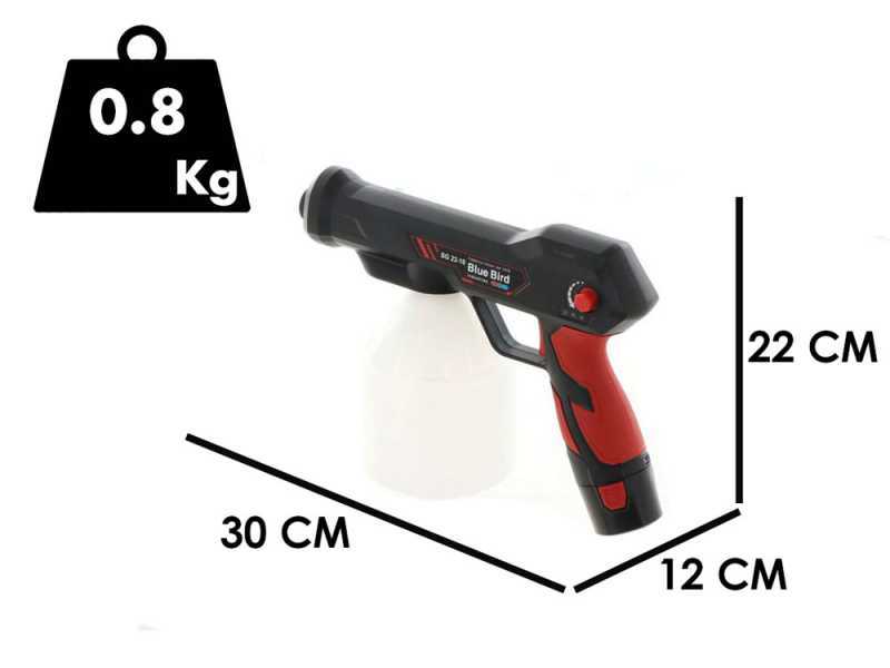 Tragbares Akku-Spr&uuml;hger&auml;t Blue Bird SG 22-10 - 12.6V - 2.5Ah